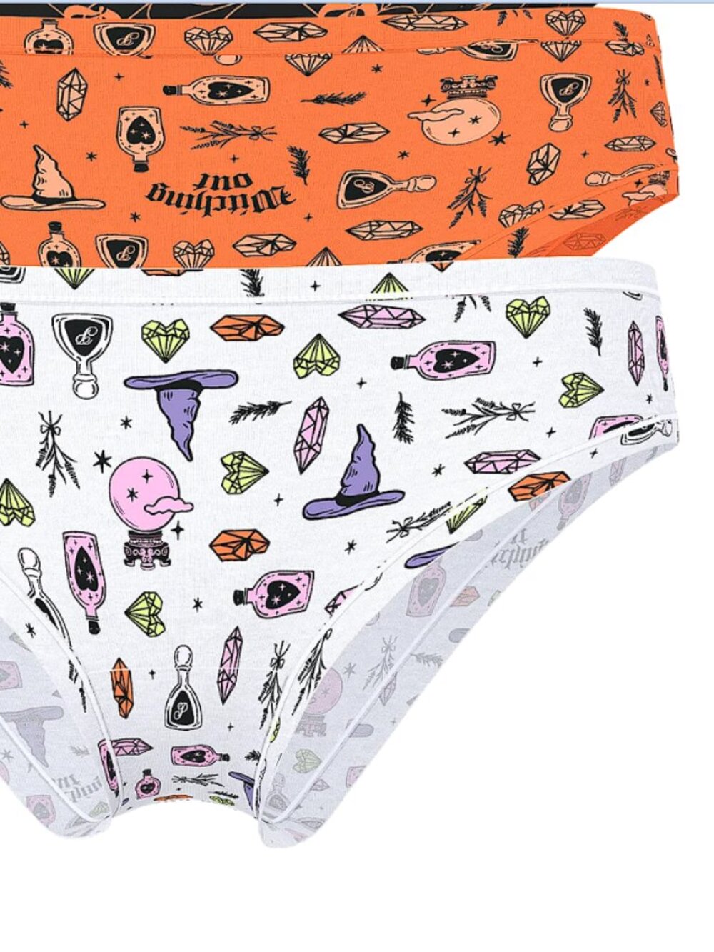 Victoria's Secret PINK 5-Pack Cotton Cheeky Panties Halloween (M) NWT! - Picture 2 of 10